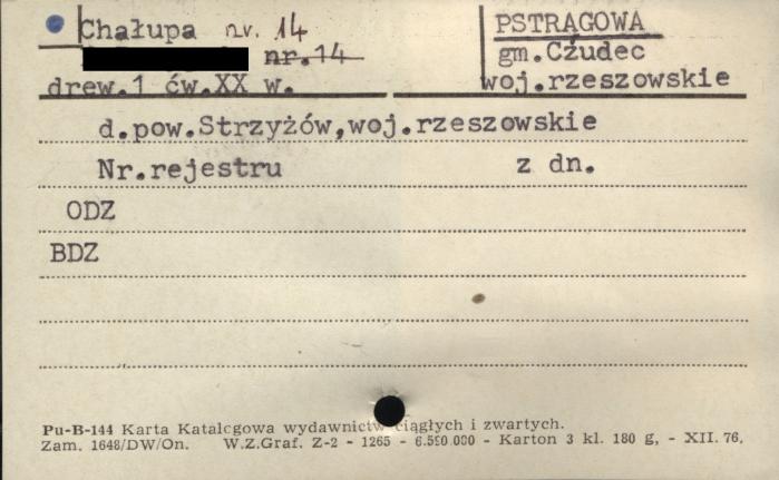 chałupa, skan 1