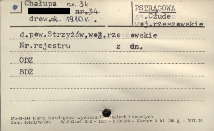 chałupa, skan 1