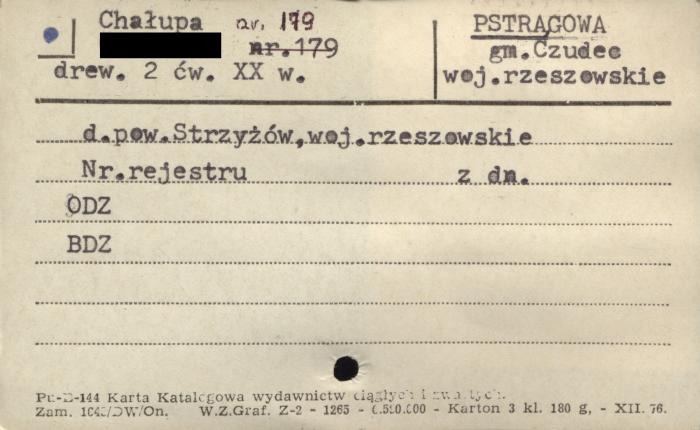 chałupa, skan 1