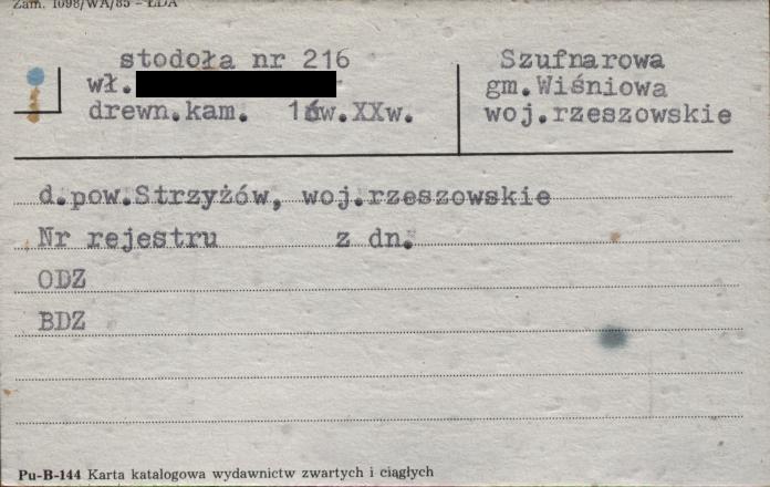 stodoła, skan 1