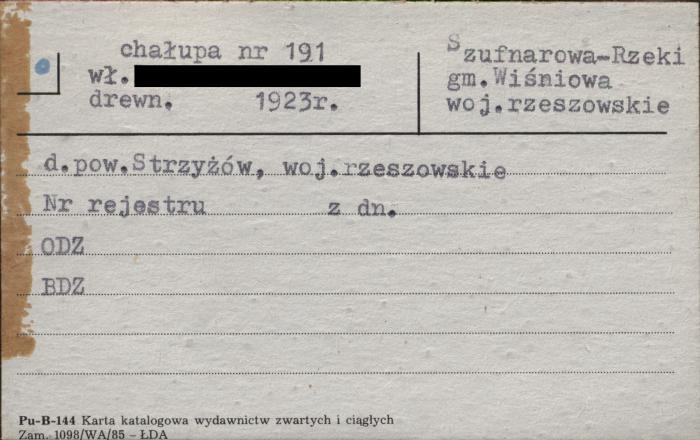 chałupa, skan 1