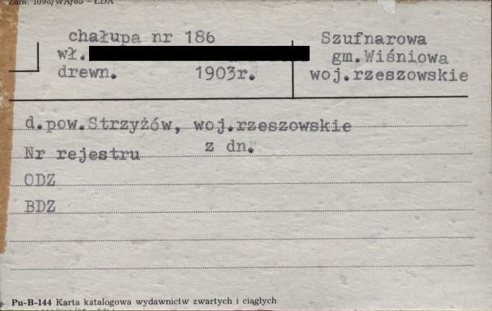 chałupa, skan 1