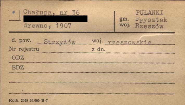 chałupa, skan 1