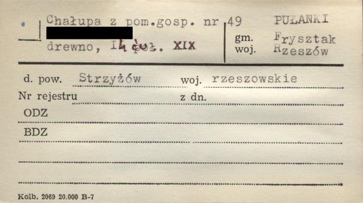 chałupa z częścią gospodarczą, skan 1