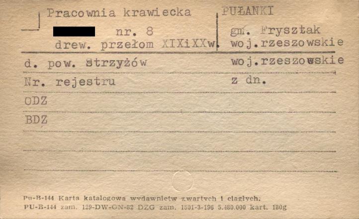 pracownia krawiecka, skan 1