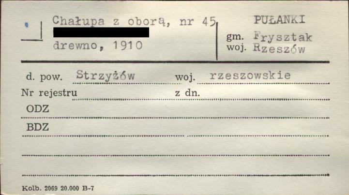 chałupa z oborą, skan 1