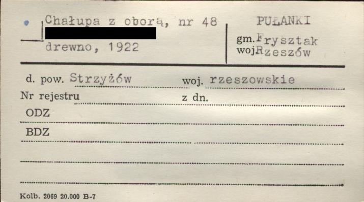 chałupa z oborą, skan 1