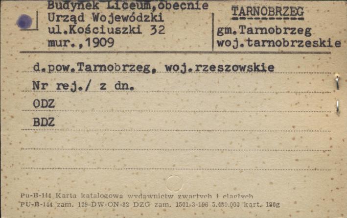 budynek liceum, ob. Urząd Wojewódzki, skan 1