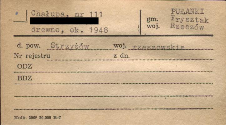chałupa, skan 1