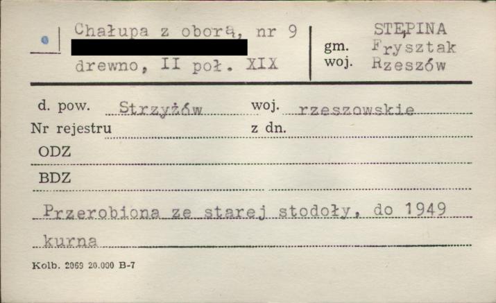 chałupa z oborą, skan 1