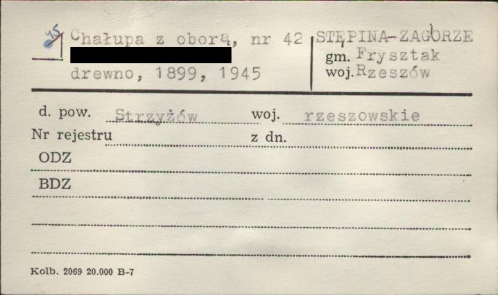 chałupa z oborą, skan 1