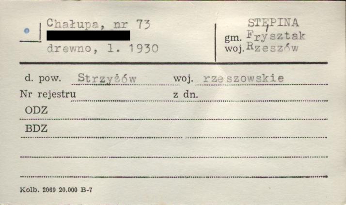 chałupa, skan 1