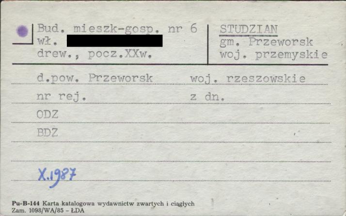 budynek mieszkalno-gospodarczy, skan 1