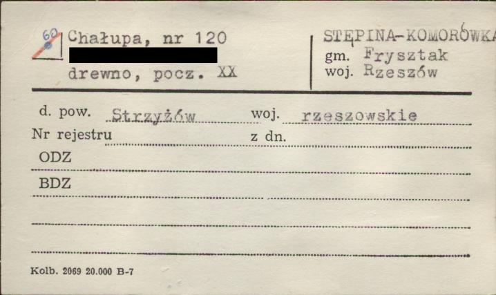 chałupa, skan 1