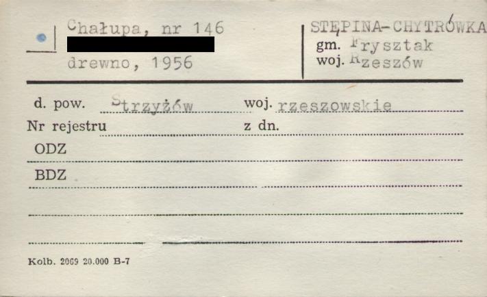 chałupa, skan 1