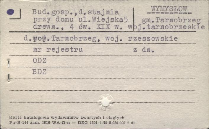 budynek gospodarczy, d. stajnia, skan 1