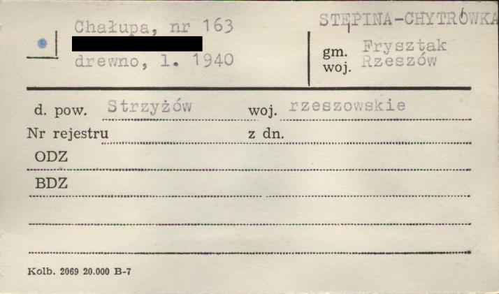 chałupa, skan 1