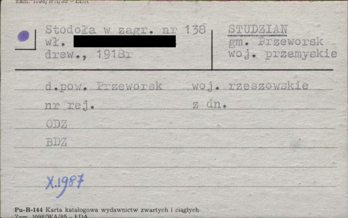 stodoła, skan 1
