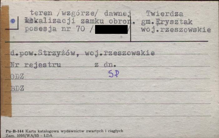 teren (wzgórze), skan 1