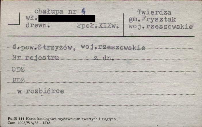 chałupa, skan 1
