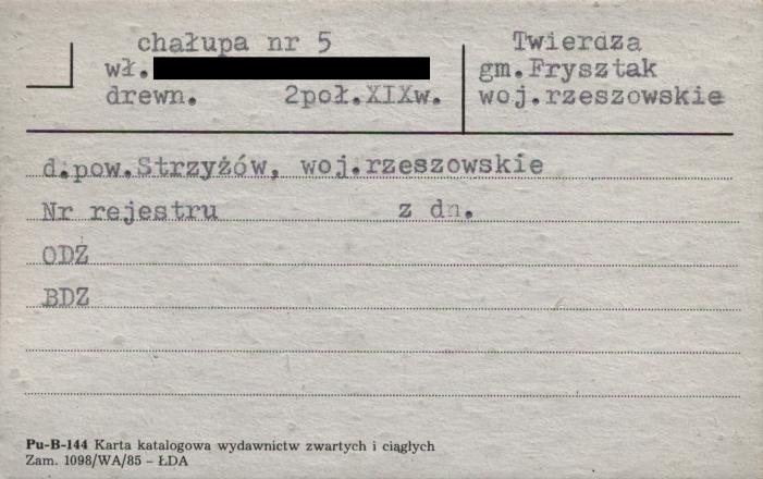 chałupa, skan 1