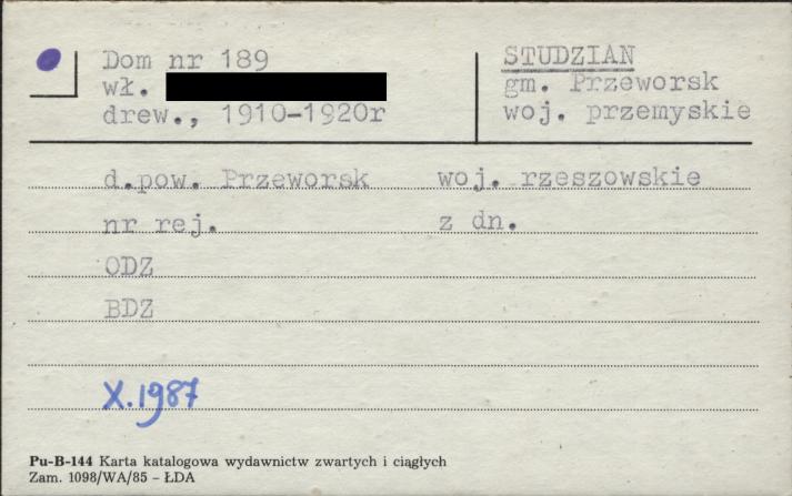 dom, skan 1