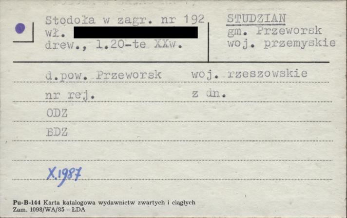 stodoła, skan 1
