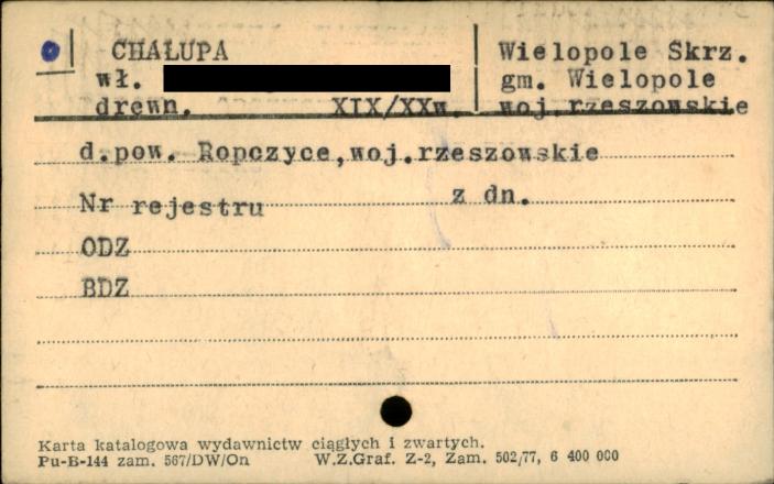 chałupa, skan 1