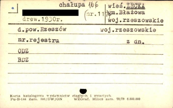 chałupa, skan 1