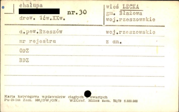 chałupa, skan 1