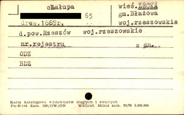 chałupa, skan 1
