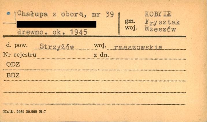 chałupa z oborą, skan 1