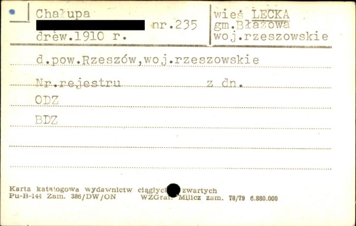 chałupa, skan 1