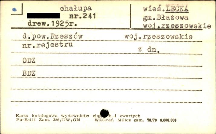 chałupa, skan 1