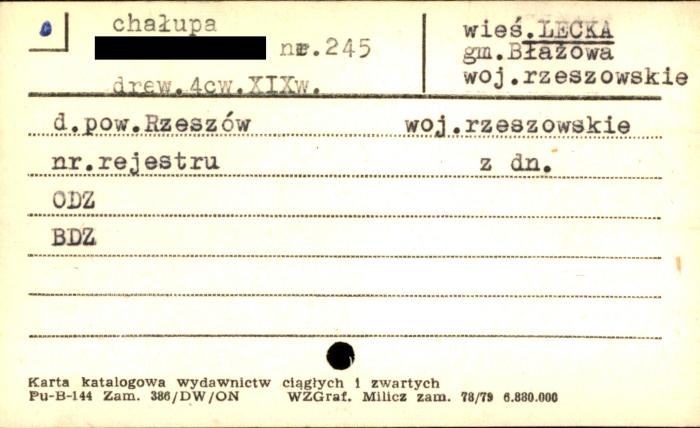 chałupa, skan 1