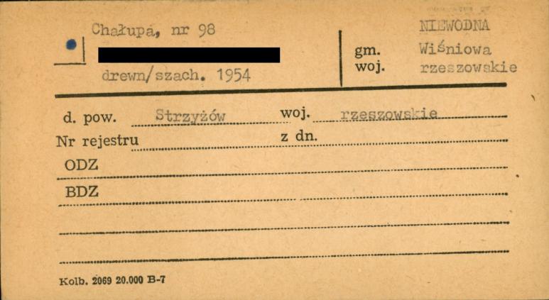 chałupa, skan 1