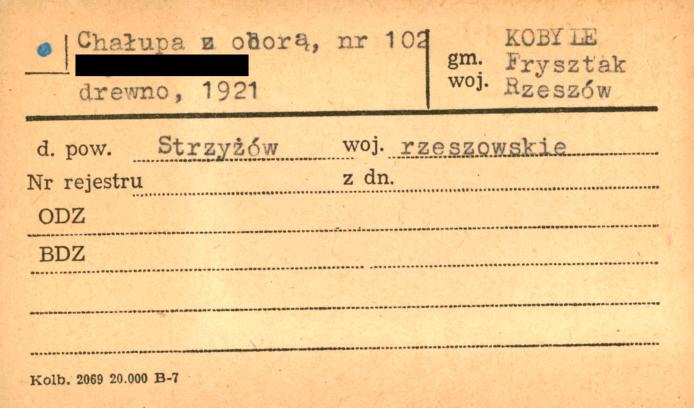chałupa z oborą, skan 1