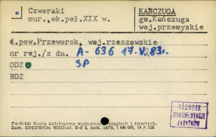 czworaki, skan 1