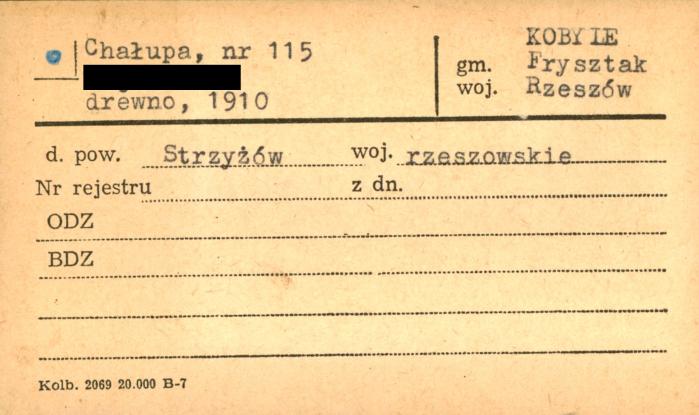 chałupa, skan 1
