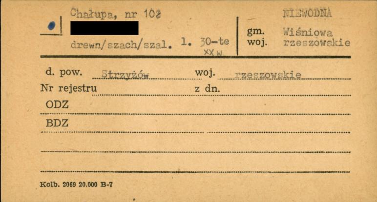 chałupa, skan 1