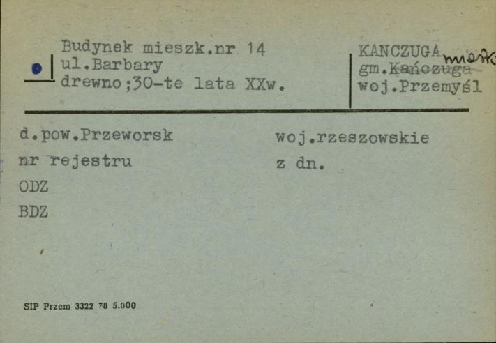budynek mieszkalny, skan 1