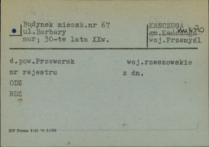 budynek mieszkalny, skan 1