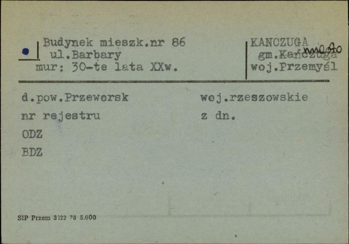 budynek mieszkalny, skan 1