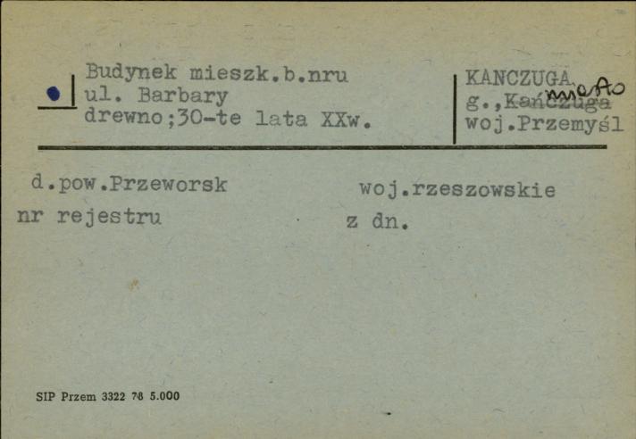 budynek mieszkalny, skan 1