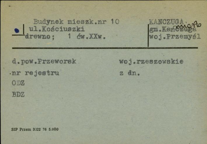 budynek mieszkalny, skan 1