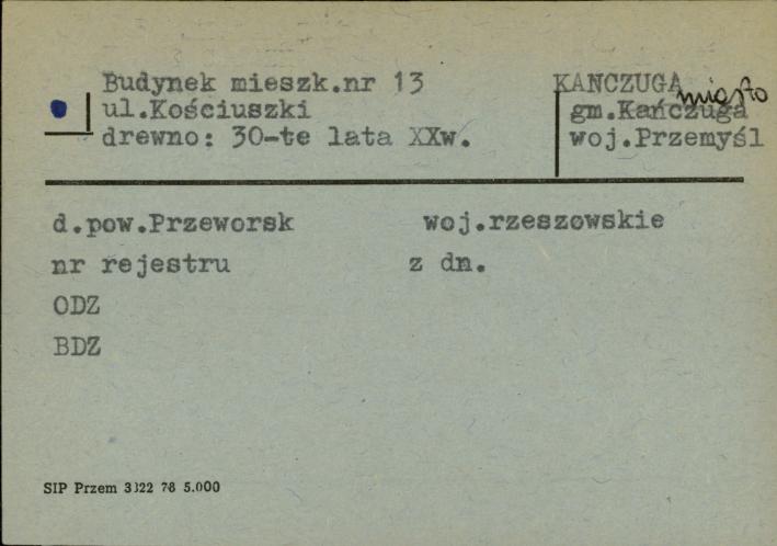 budynek mieszkalny, skan 1