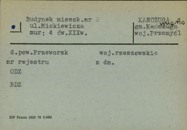 budynek mieszkalny, skan 1