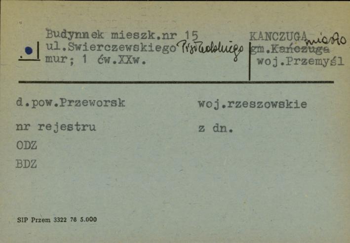 budynek mieszkalny, skan 1