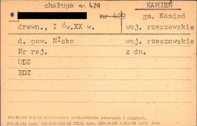 chałupa, skan 1
