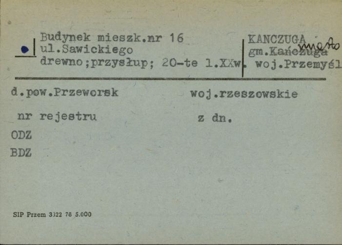 budynek mieszkalny, skan 1